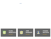 Tablet Screenshot of corporacionbautista.cl
